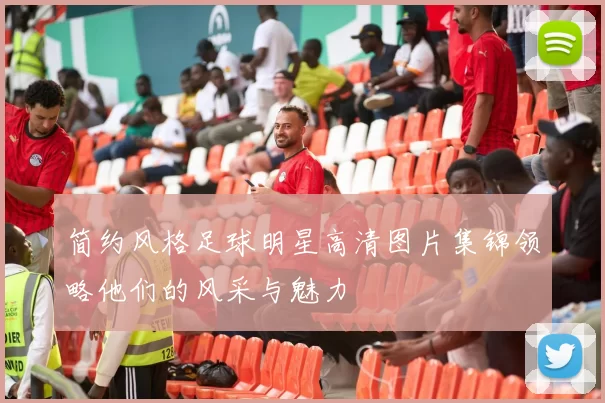简约风格足球明星高清图片集锦领略他们的风采与魅力