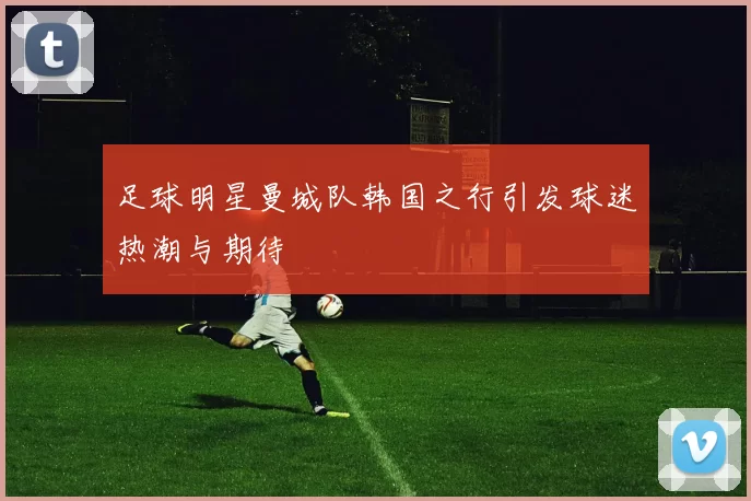 足球明星曼城队韩国之行引发球迷热潮与期待